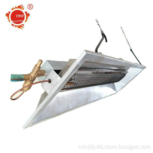 Poultry Heating Equipment infrared biogas heater Brooder for pig chick birds house